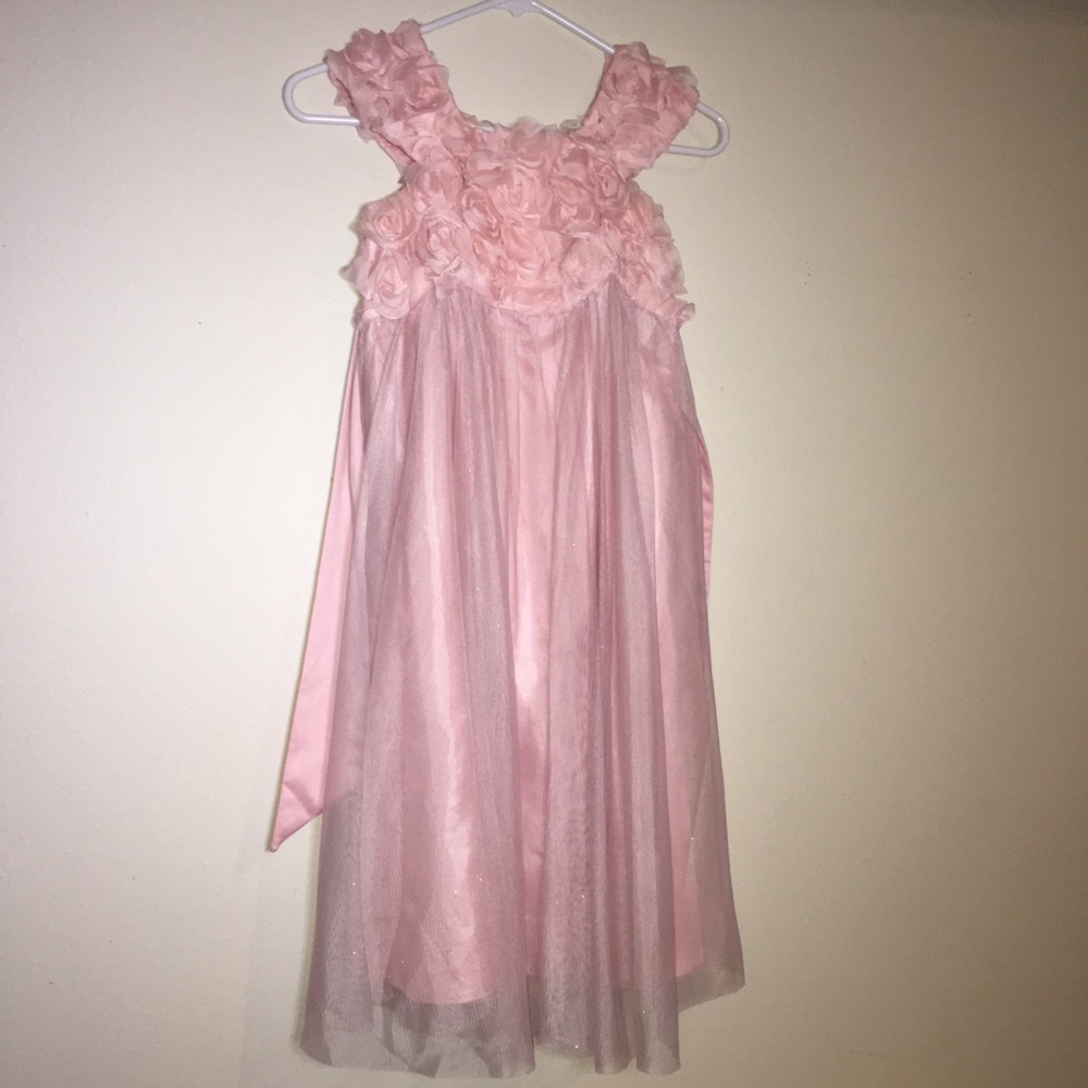 Pink Chiffon Dress